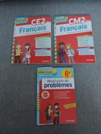 Lot de livrets scolaires école primaire français math NEUFS, Enlèvement ou Envoi, Neuf, Primaire