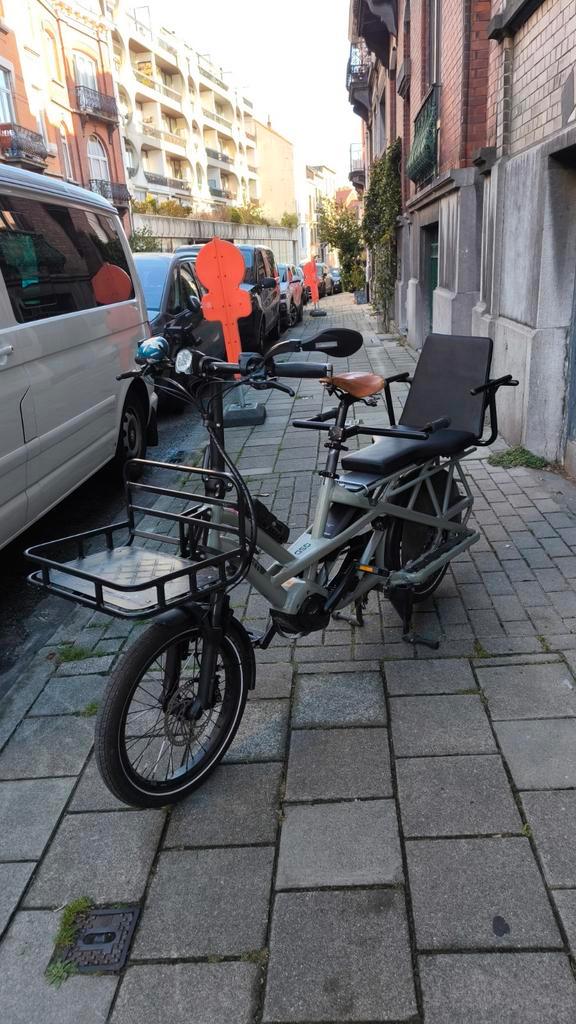 TERN GSD s00 cargo met lange staart, Fietsen en Brommers, Fietsen | Crossfietsen en BMX, Gebruikt, 20 tot 24 inch, Staal, Voetsteunen