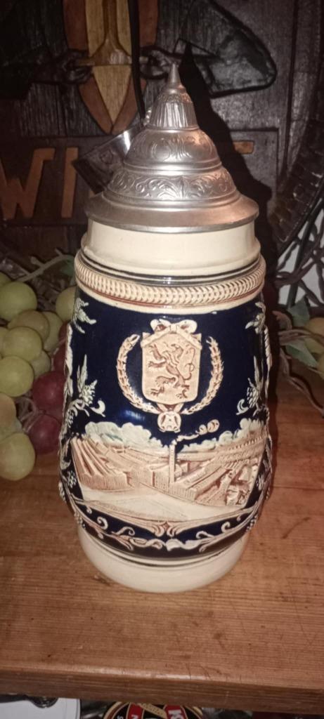 Brouwerij bier grote mok Altmeister Urtyp Alken, Verzamelen, Biermerken, Gebruikt, Pul(len), Overige merken, Ophalen of Verzenden