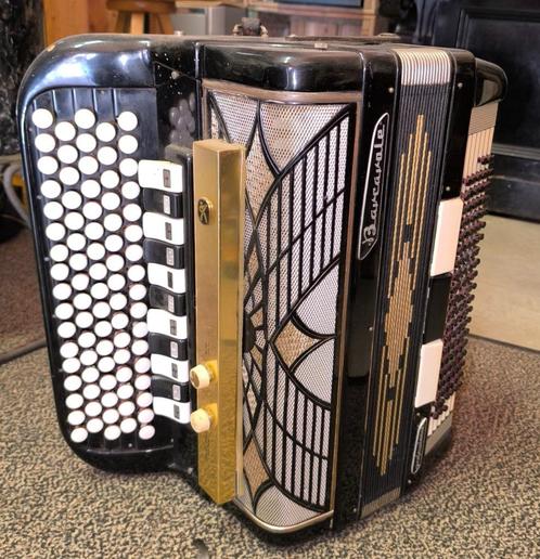 Barcarole accordeon — Professioneel model, Muziek en Instrumenten, Accordeons, Zo goed als nieuw, Met riemen, Ophalen