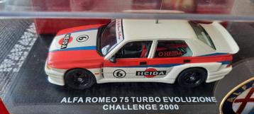 M4 Alfa Romeo 75 Turbo Evoluzione #6 Challenge 2000 1:43 beschikbaar voor biedingen