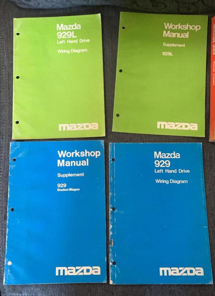 Mazda 929 - Stationwagen, Boeken, Auto's | Boeken, Gelezen, Mazda, Ophalen of Verzenden