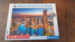 Puzzel 1500 st Dubai, Hobby & Loisirs créatifs, Sport cérébral & Puzzles, Comme neuf, 500 à 1500 pièces, Puzzle, Enlèvement ou Envoi