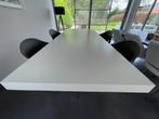 Eettafel Italiaans design met 4 stoelen, Maison & Meubles, Tables | Tables à manger, Rectangulaire, Modern, 50 à 100 cm, Enlèvement