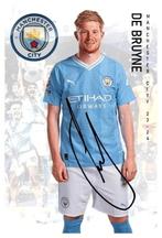 Gesigneerde fankaart van Kevin de Bruyne., Signé, Envoi, Neuf