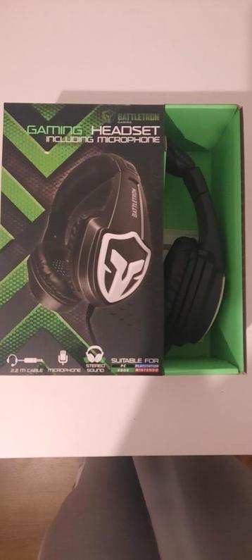Battletron Gaming Headset, Battletron, Enlèvement ou Envoi, Casque gamer, Utilisé