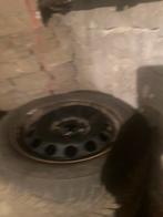 4 velg met winterbanden goed profiel, Ophalen, Zo goed als nieuw