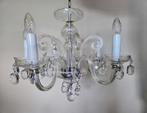 Kristallen luster, Huis en Inrichting, Lampen | Kroonluchters, Ophalen, Gebruikt, Glas