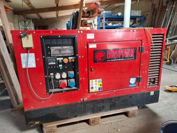 Generator Europower EPS 14 TDE, Enlèvement, Comme neuf, 10 à 30 kVA, Démarrage électrique
