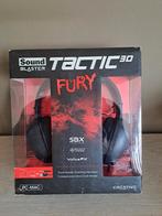 Creative Labs Sound Blaster Tactic3D Fury gamingheadset, Computers en Software, Pc speakers, Ophalen