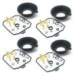 4x Pakkingset Yamaha XJ600S XJ 600S Seca Revisieset, Motoren, Verzenden, Nieuw