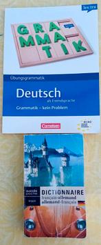 Dictionnaire français/allemand et cahier d'exercices, Livres, Langue | Allemand, Enlèvement ou Envoi, Utilisé, Non-fiction