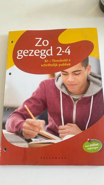 zo gezegd 2.4 schriftelijk  beschikbaar voor biedingen