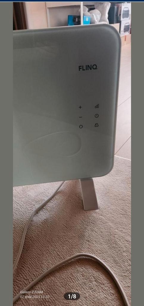 Chauffage Flinq Intelligent, Doe-het-zelf en Bouw, Verwarming en Radiatoren, Zo goed als nieuw, Ophalen