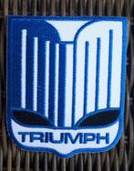 Triumph motorfiets strijk patch embleem - 75 x 90 mm, Hobby en Vrije tijd, Ophalen of Verzenden, Nieuw