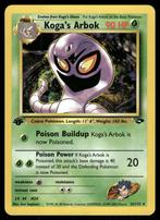 Koga's Arbok 25/132 - Gym Challenge (1st edition), Hobby en Vrije tijd, Verzamelkaartspellen | Pokémon, Verzenden, Gebruikt