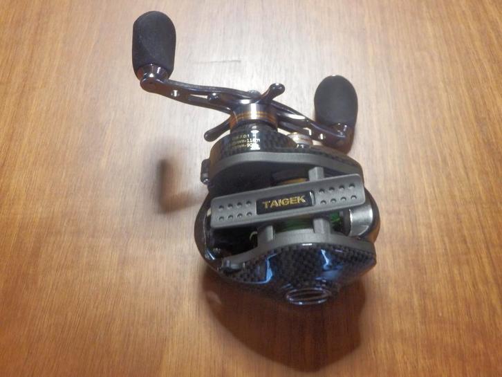 (2) - 1 moulinet - taigek -, Watersport en Boten, Hengelsport | Algemeen, Zo goed als nieuw, Molen, Ophalen of Verzenden