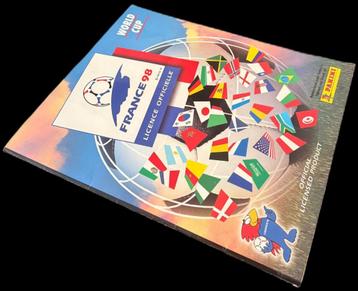 Panini WK 98 Frankrijk Compleet Sticker Album 1998 beschikbaar voor biedingen