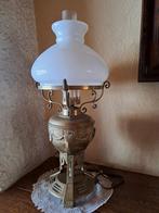 Antieken koperen schemerlamp, Ophalen