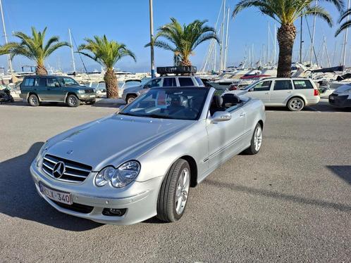 Mercedes CLK Cabrio automaat,, Auto's, Mercedes-Benz, Particulier, CLK, Benzine, Euro 4, Cabriolet, 2 deurs, Automaat, Zilver of Grijs
