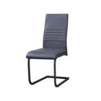 4 Chaises  Noires / Grisses / Blanches, Ophalen, Nieuw, Leer, Vier