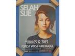 Affiche du concert : Selah Sue, Enlèvement ou Envoi, Rectangulaire vertical, Comme neuf, Musique