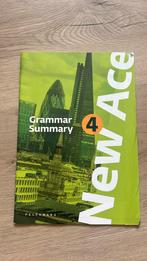 Grammar summary - New Ace 4, Ophalen of Verzenden, Zo goed als nieuw