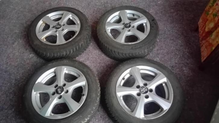 Pneu Hiver avec jante alu, Auto-onderdelen, Banden en Velgen, Banden en Velgen, Winterbanden, 15 inch, 185 mm, Gebruikt, Ophalen