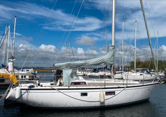 dufour 35 zeilboot, Watersport en Boten, Kajuitzeilboten en Zeiljachten, Gebruikt, Tourjacht of Cruiser, Polyester, 9 tot 12 meter