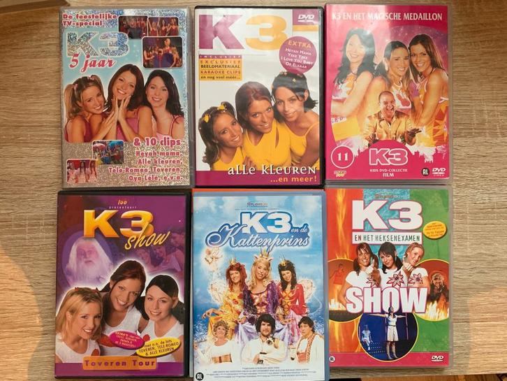 Lot K3 Met Kathleen, Cd's en Dvd's, Dvd's | Kinderen en Jeugd, Zo goed als nieuw, Film, Overige genres, Alle leeftijden, Ophalen of Verzenden