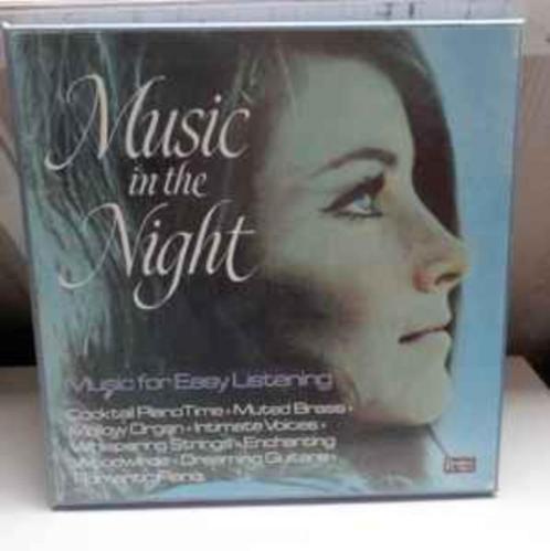 Various – Music In The Night lp-box met 8 elpees, Cd's en Dvd's, Vinyl | Overige Vinyl, Zo goed als nieuw, Ophalen