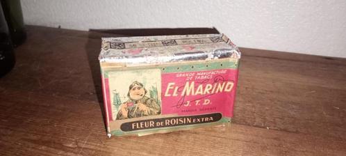 Oud El Marino JTD-tabakspakket, Verzamelen, Rookartikelen, Aanstekers en Luciferdoosjes, Zo goed als nieuw, Tabaksdoos of Verpakking