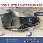 W218 CLS AMG ACHTERBUMPER COMPLEET ZWART WIT GRIJS origineel