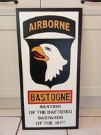 Panneau WW2 BASTOGNE - 101 ST AIRBORNE, Envoi