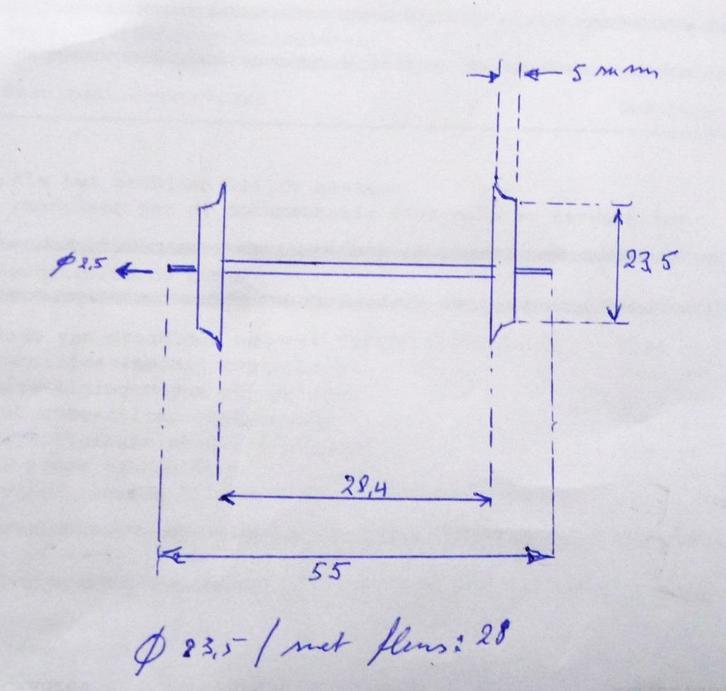 spoor  0 wielen, Hobby en Vrije tijd, Modeltreinen | Overige schalen, Nieuw, Wagon, Gelijkstroom of Wisselstroom, Ophalen of Verzenden