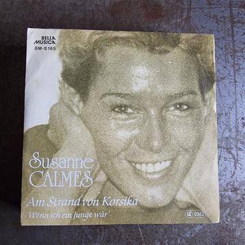 7" Susanne Calmes - Am Strand von Korsika beschikbaar voor biedingen