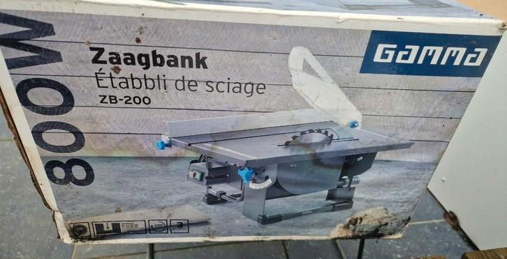 zaagbank 800w, Doe-het-zelf en Bouw, Gereedschap | Zaagmachines, Zo goed als nieuw, Cirkelzaag, 600 tot 1200 watt, Ophalen