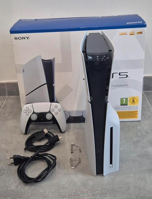 PS5 slanke console in nieuwstaat, Games en Spelcomputers, Spelcomputers | Sony PlayStation 5, Zo goed als nieuw, Playstation 5