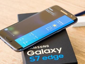 Samsung S7 edge - Black Onyx - 32 GB beschikbaar voor biedingen