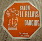F Sticker Salon Dancing Le Relais Callenelle Stella Artois, Ophalen of Verzenden, Zo goed als nieuw, Merk