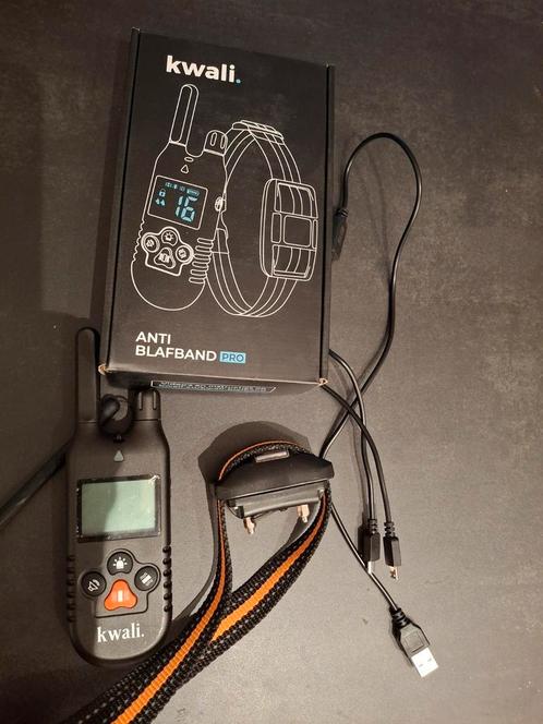 Antiblafband met trillingen, Dieren en Toebehoren, Honden-accessoires, Zo goed als nieuw, Ophalen