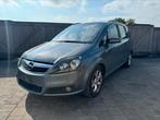 Opel Zafira 1.7 diesel 7 zit, Voorwielaandrijving, Monovolume, Zwart, Leder en Stof