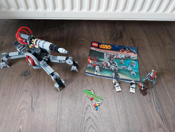 Lego star wars 75045 – Republic AV-7 Anti-Vehicle Cannon:, Kinderen en Baby's, Speelgoed | Duplo en Lego, Zo goed als nieuw, Lego