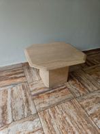 Vintage travertin salontafel / bijzettafel, Ophalen
