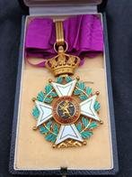 medaille commandeur in de Leopoldsorde, Verzamelen, Ophalen of Verzenden, Overige soorten, Lintje, Medaille of Wings