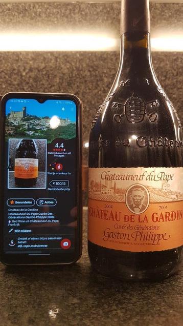 2004 Chateau de la Gardine Chateauneuf-Du-Pape Cuvée des Gen