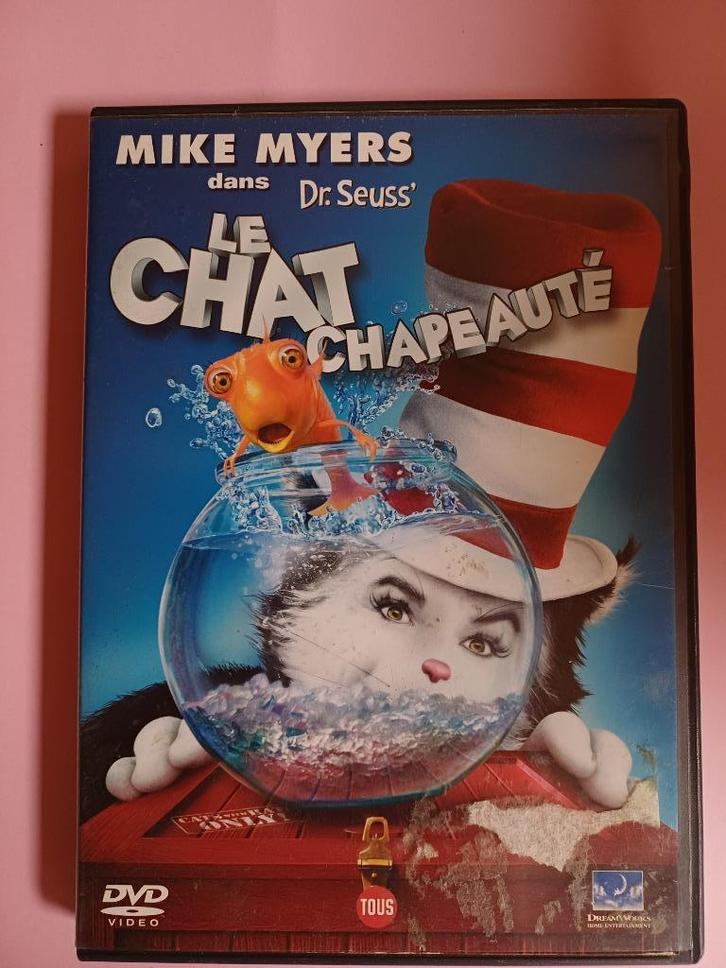 DVD De kat met de hoed, Cd's en Dvd's, Dvd's | Kinderen en Jeugd, Gebruikt, Ophalen of Verzenden