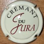 Capsule Crémant du Jura crème & noir nr 05, France, Enlèvement ou Envoi, Vin blanc, Neuf