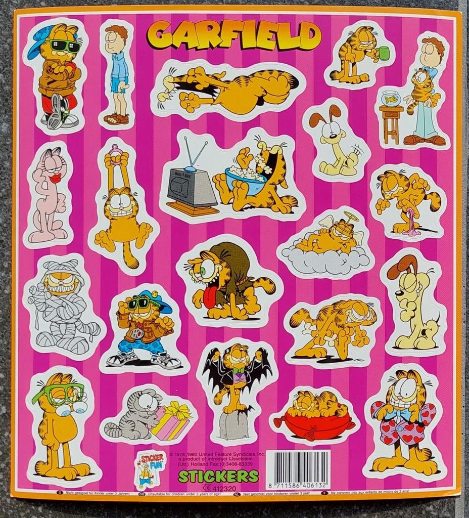 Stickers uit de jaren 90 ongebruikt advertentie 1/2, Verzamelen, Stickers, Nieuw, Sport, Verzenden