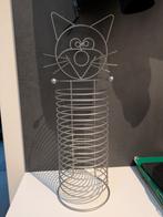 CD-rek, Huis en Inrichting, Ophalen, Zo goed als nieuw, Metaal, Minder dan 25 discs